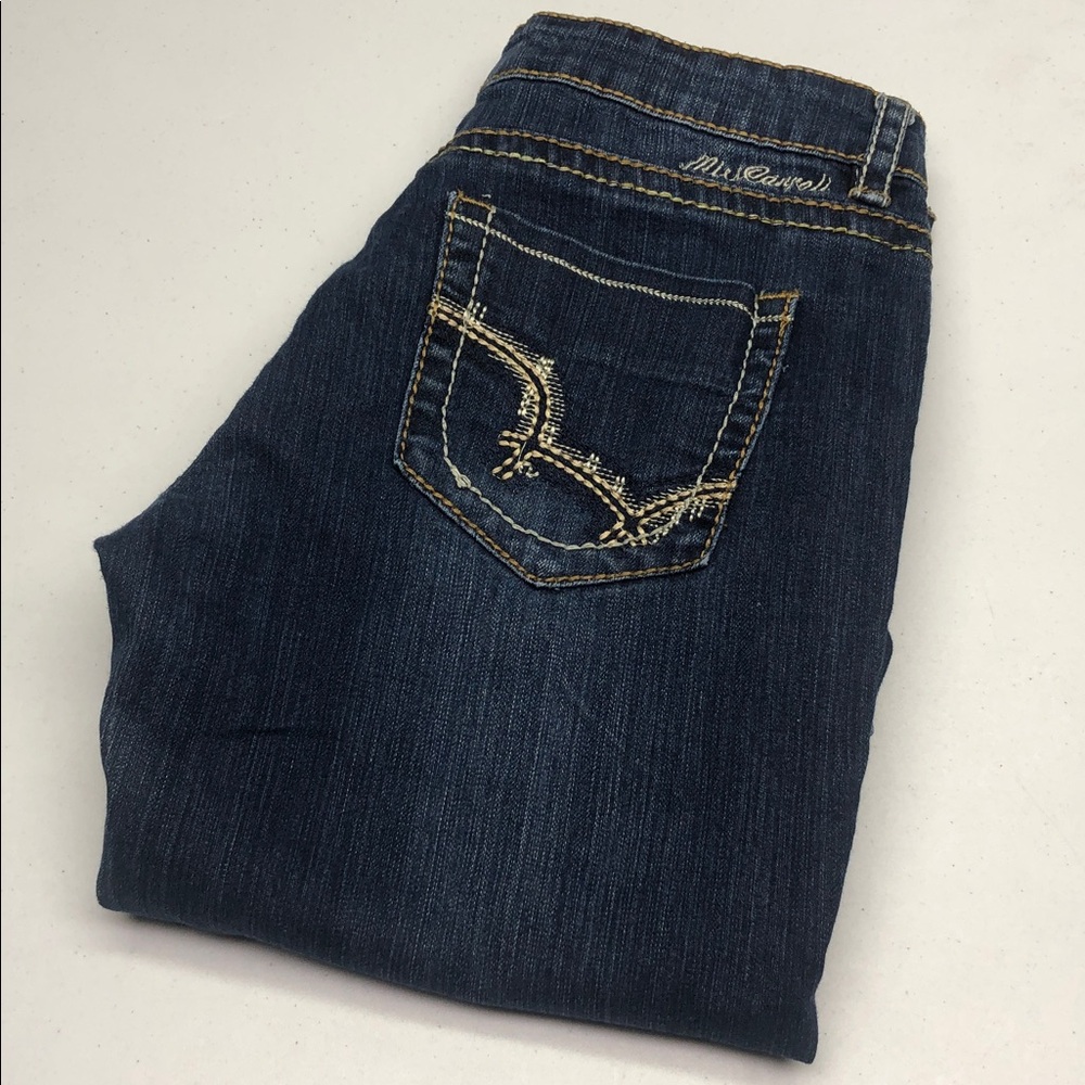 CARRELLI FACTORY DENIM CAPRI JEANS 30x21 ⭐️